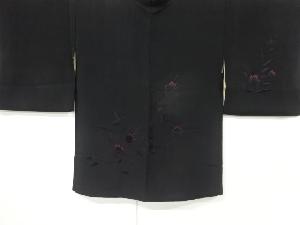 草花模様　刺繍　絵羽織